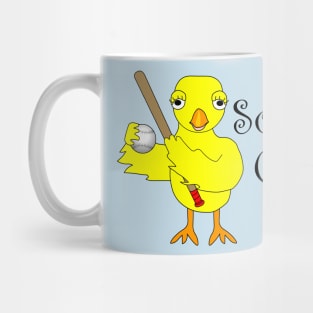 Softball Chick Narrow Mug